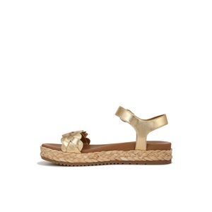 Naturalizer Neila Ankle Strap Sandal, Women, Casual, 9.5 M, Dark Gold